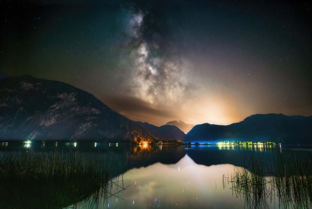 Nachthimmel – Mondsee